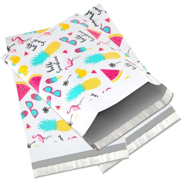 25 summer hello sunshine poly mailers (10x13”) - Picture 2 of 8